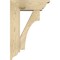 Ekena Millwork Westlake Traditional Rough Sawn Bracket w/ Offset Brace, Douglas Fir, 6"W x 16"D x 24"H BKT0604X16X24WTL01RDF - alternate 4